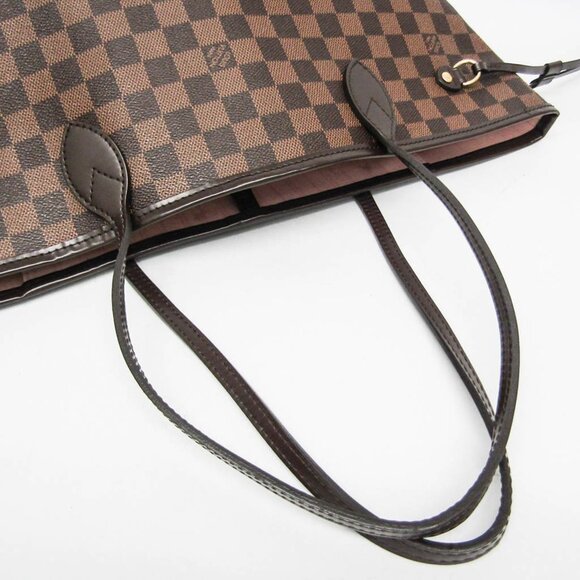 LOUIS VUITTON Brown Damier Neverfull MM Tote Bag - Picture 10 of 16